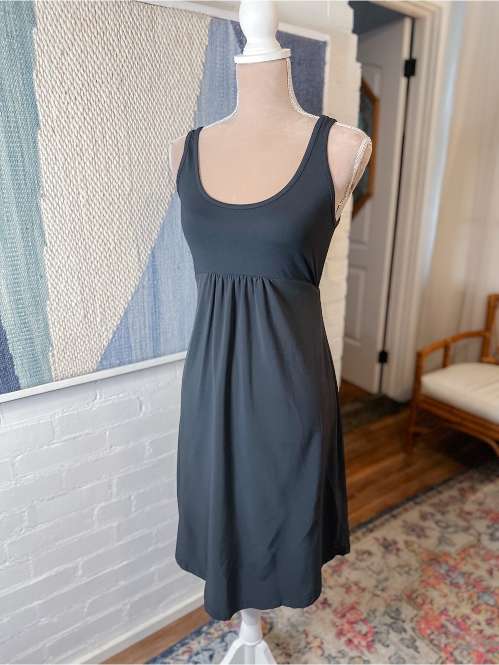 Columbia Omni Shade Black Tank Top Dress